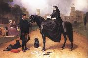 Sir Edwin Landseer, Queen Victoria at Osborne House (mk25)